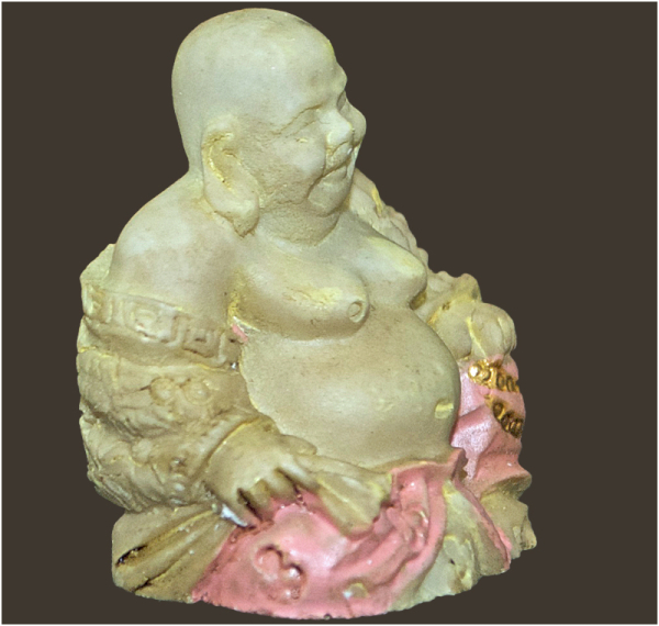 Buddha-Miniatur (Figur 1) Höhe: 3.5 cm