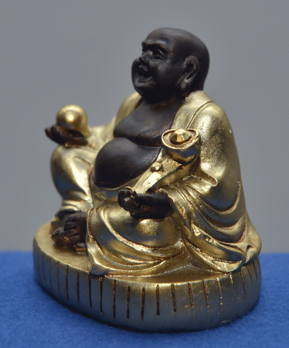 Lachender Buddha (Figur 1) Höhe: 5 cm