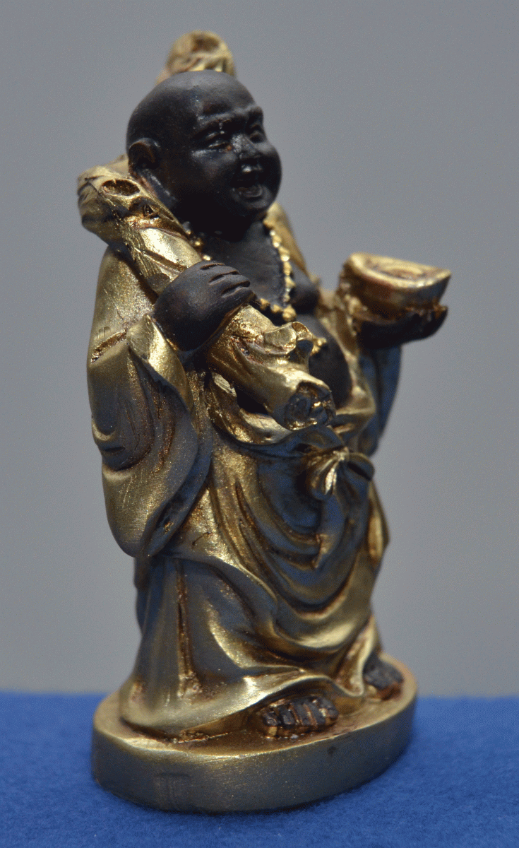 Lachender Buddha (Figur 2) Höhe: 7.5 cm