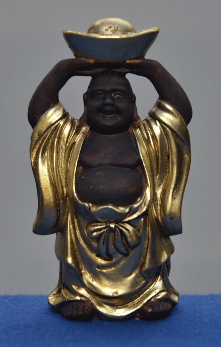 Lachender Buddha (Figur 7) Höhe: 7.5 cm