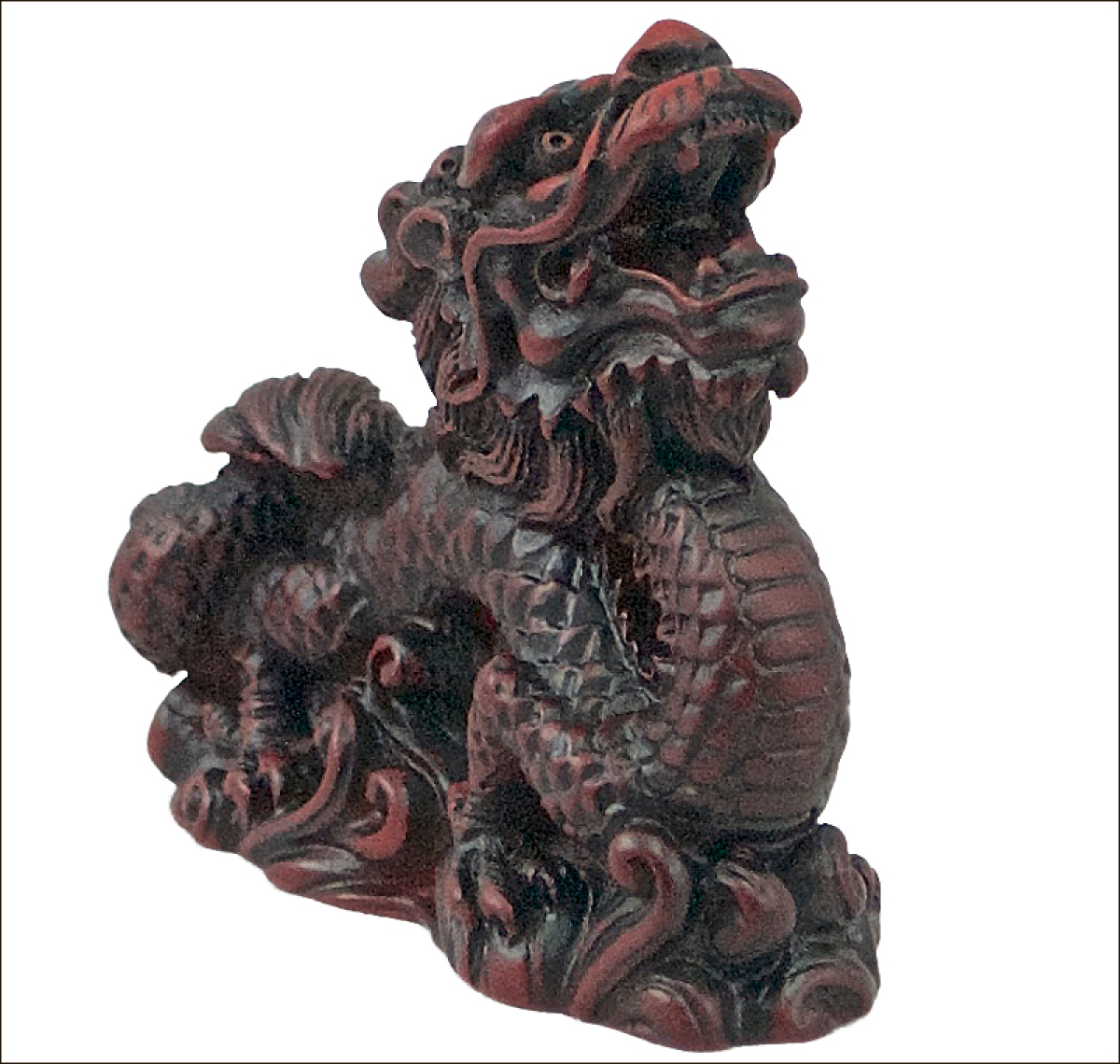 Chinesischer Glücksdrache (Figur 2) Höhe: 6 cm