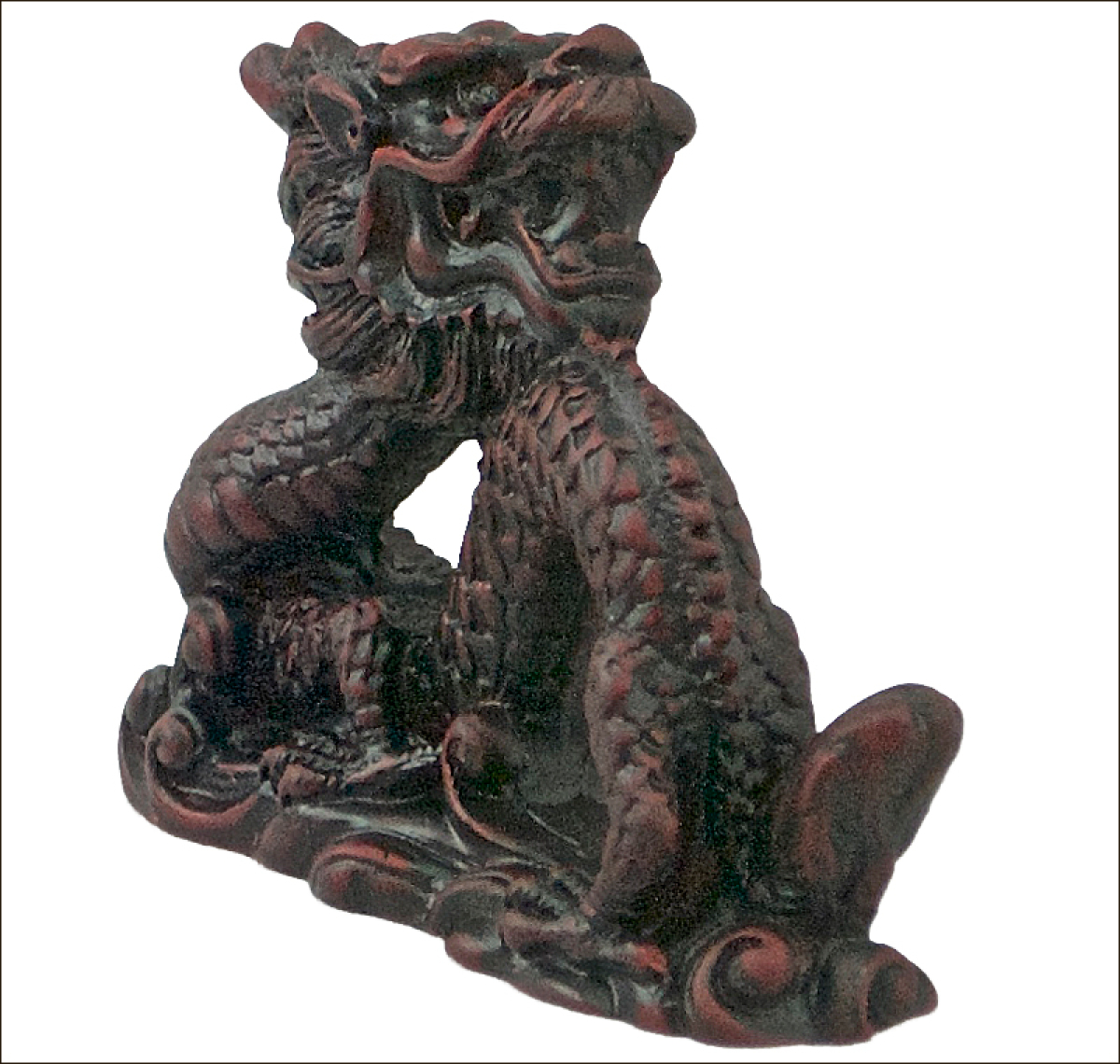 Chinesischer Glücksdrache (Figur 8) Höhe: 6 cm