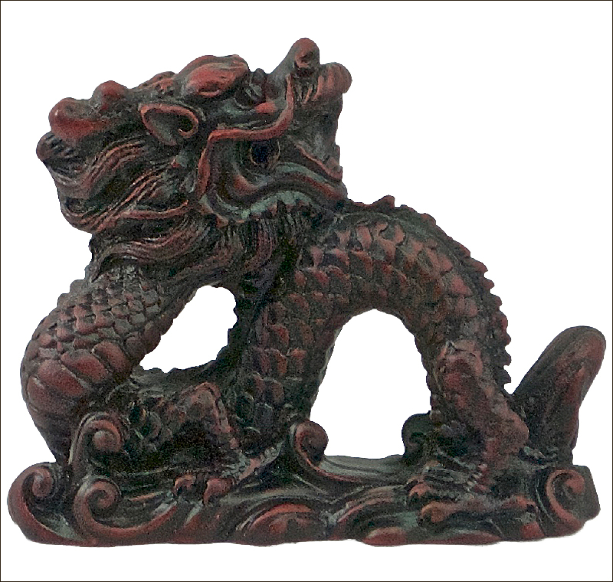 Chinesischer Glücksdrache (Figur 8) Höhe: 6 cm