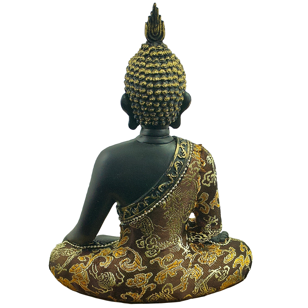 Thai-Buddha schwarz (Figur 2) Höhe: 23 cm