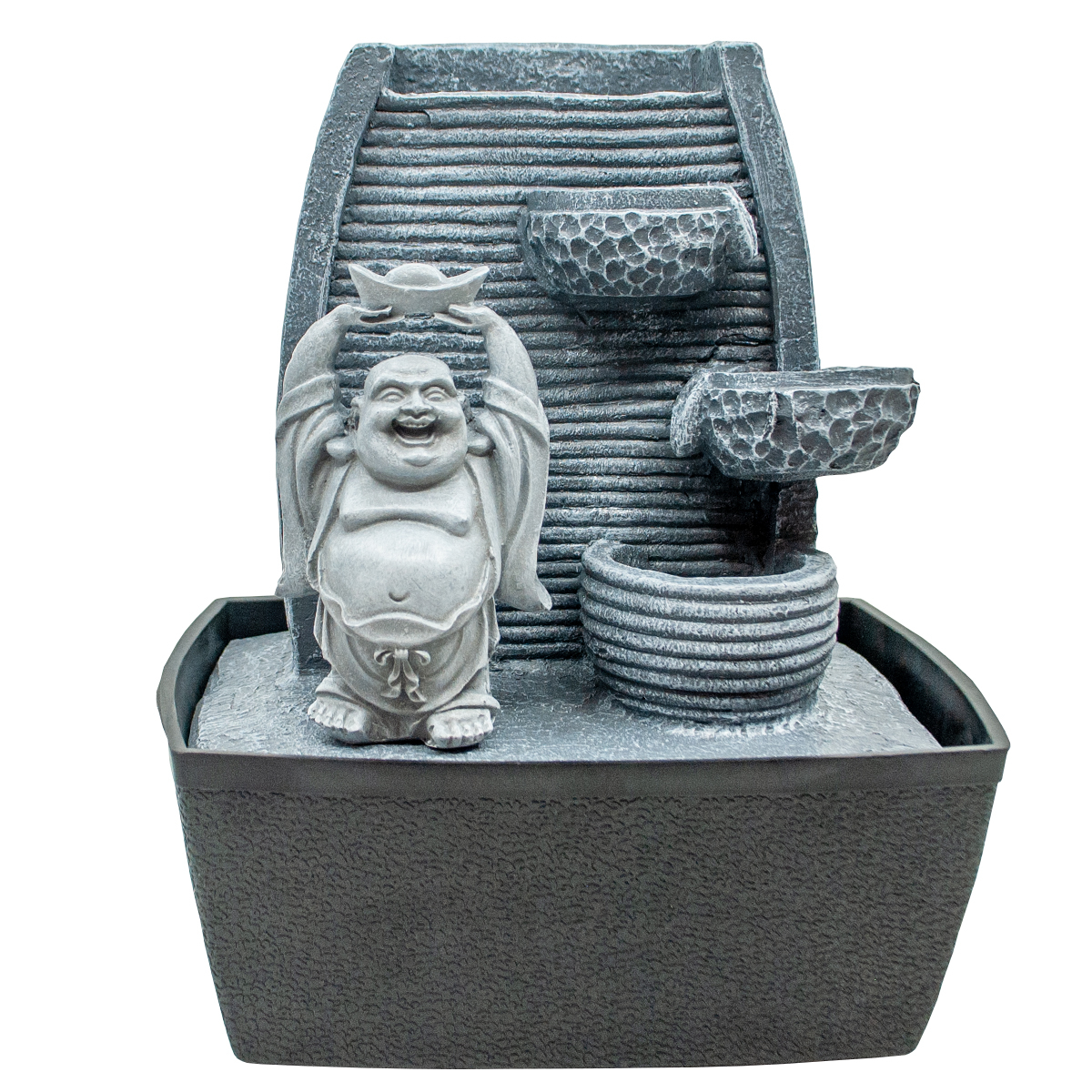 Happy Buddha-Brunnen Höhe: 24 cm