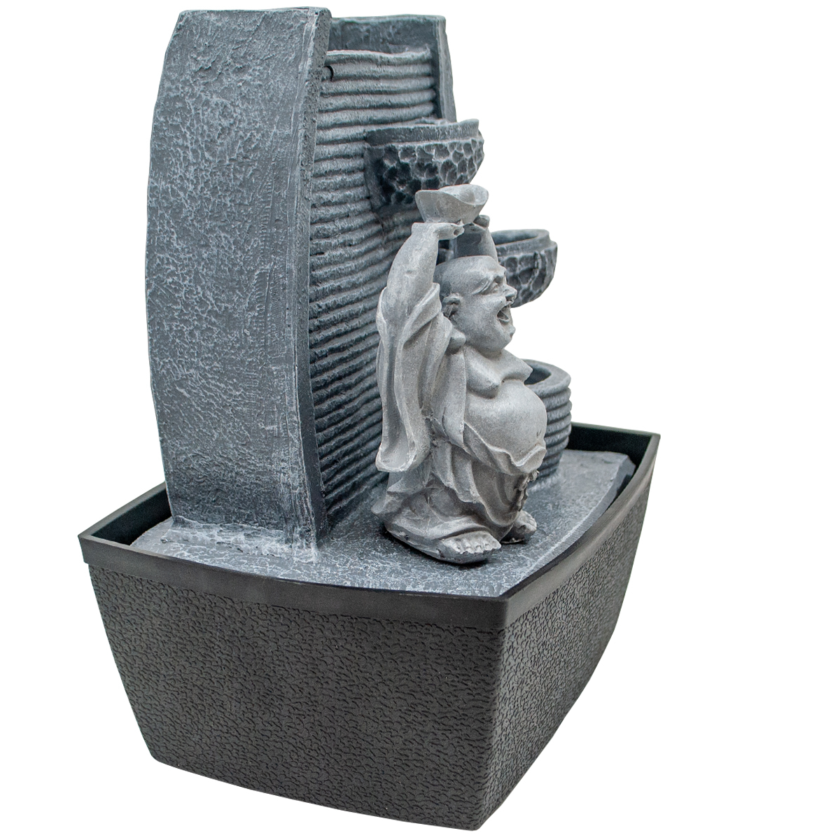 Happy Buddha-Brunnen Höhe: 24 cm