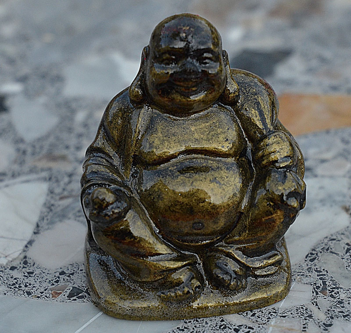 Happy Buddhas zum Sammeln (Figur 2) Höhe: 5 cm