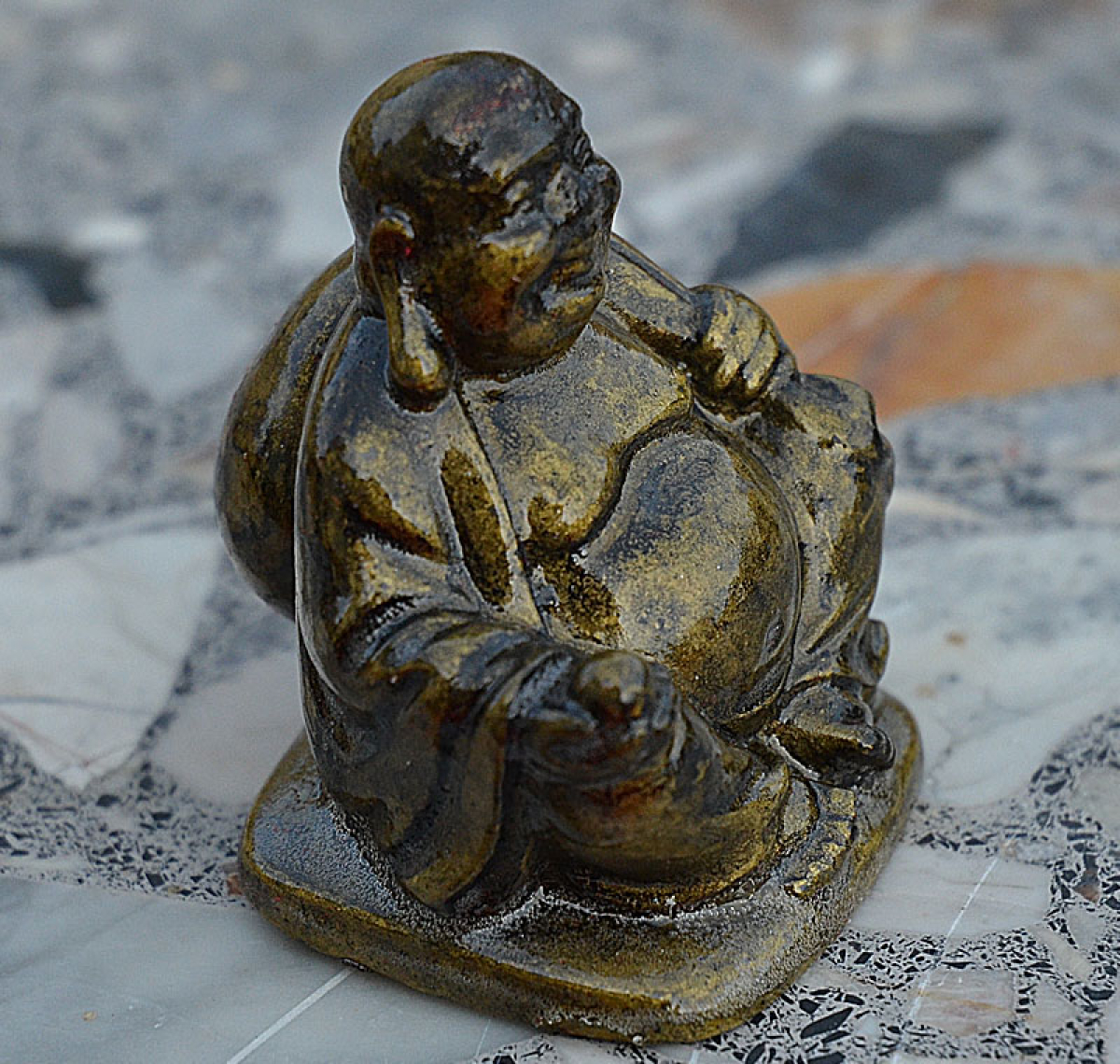 Happy Buddhas zum Sammeln (Figur 2) Höhe: 5 cm