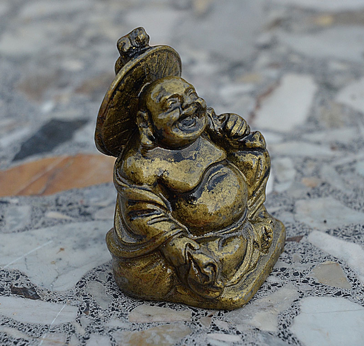 BUD4602-G Figur 6 Happy Buddhas zum Sammeln Höhe: 5 cm