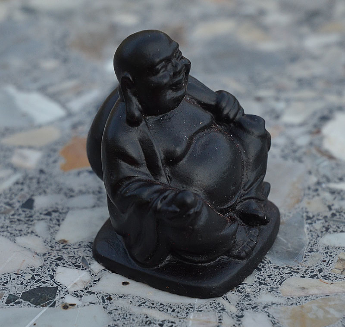 BUD4602-S Figur 1 Happy Buddhas zum Sammeln Höhe: 5 cm