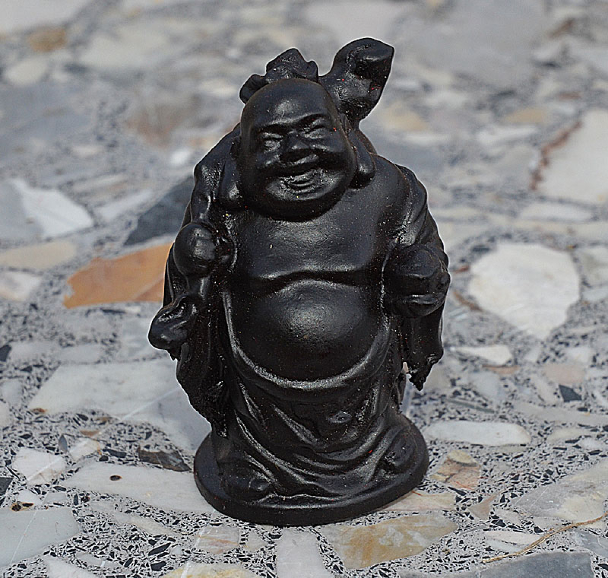 BUD4602-S Figur 3 Happy Buddhas zum Sammeln Höhe: 5 cm