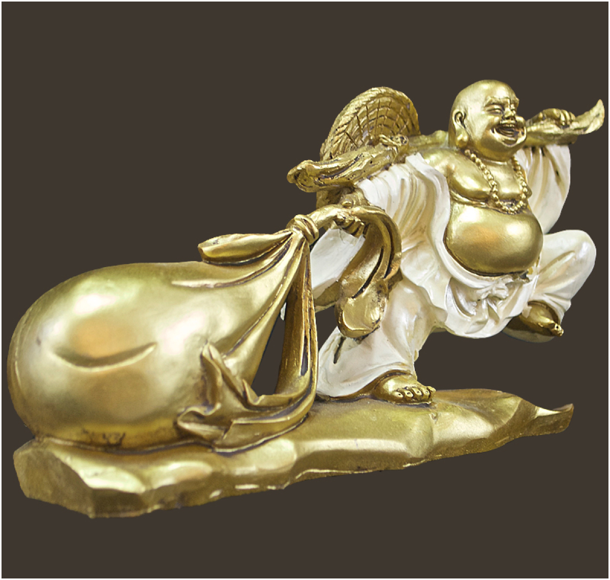 Budai – Buddha mit Hanfsack (Figur 2) Höhe: 8.5 cm