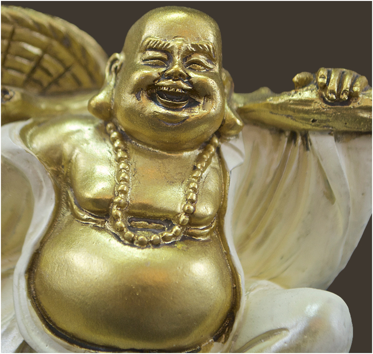 Budai – Buddha mit Hanfsack (Figur 2) Höhe: 8.5 cm