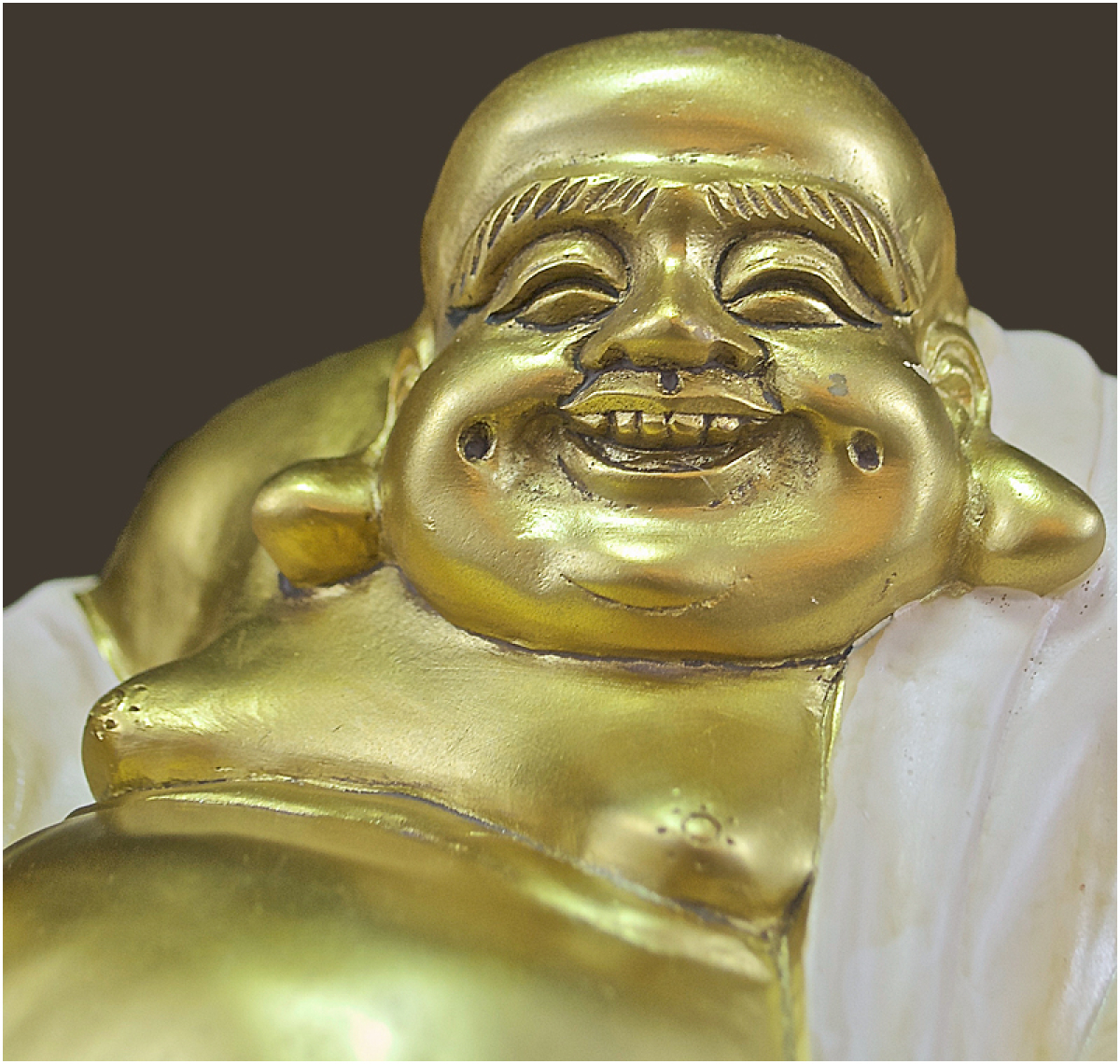 Lachender Buddha Höhe: 13 cm