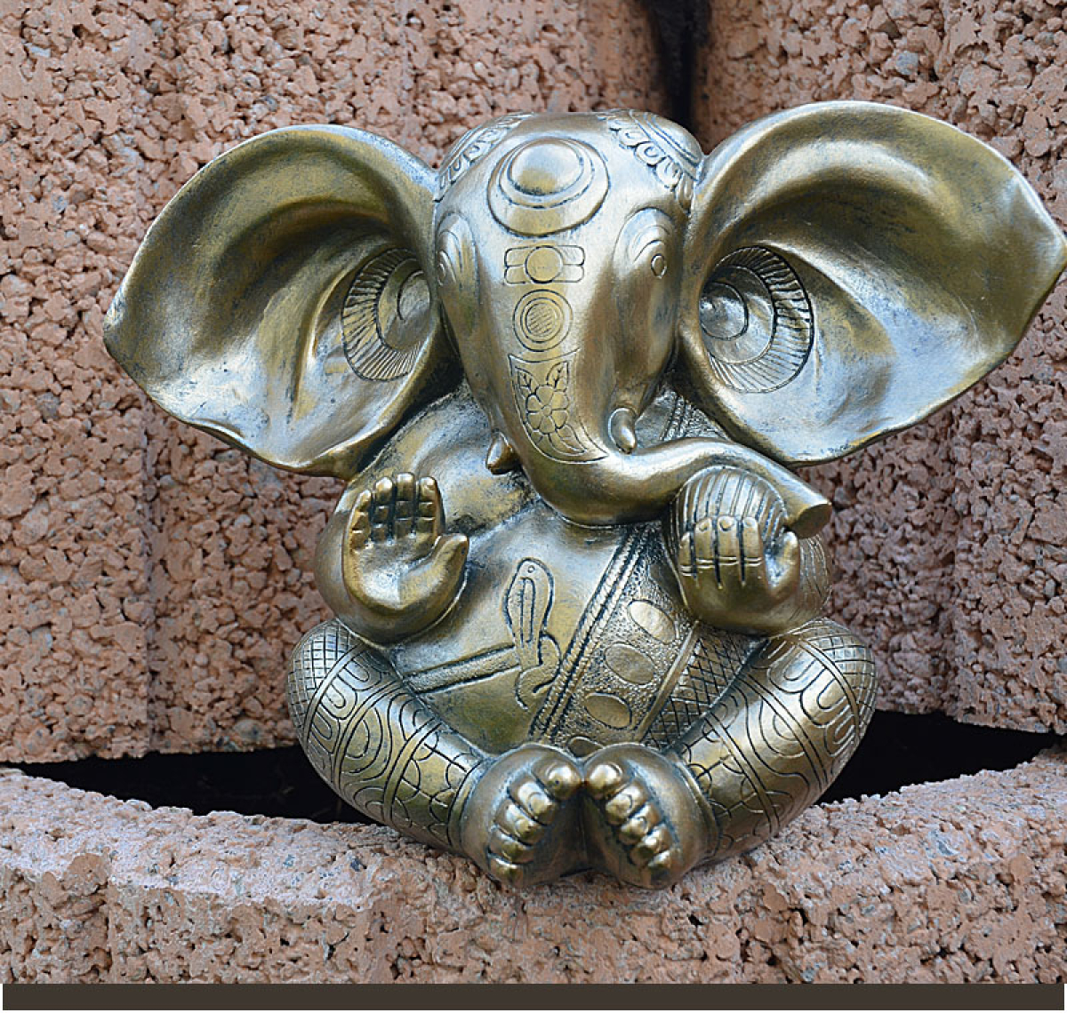 Ganesha sitzend Höhe 20 cm