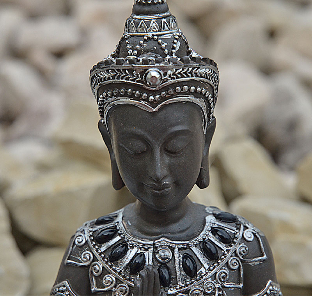 Thai Buddha sitzend Höhe 22 cm