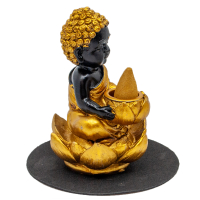 Buddha-Rauchgefäss (Figur 2) Höhe: 10 cm
