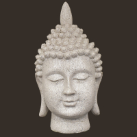 Thai Buddha Kopf Höhe: 25 cm