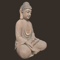 Buddha antikbraun Höhe: 58 cm