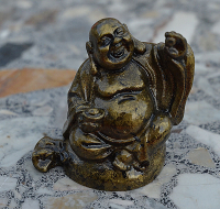 BUD4602-G Figur 4 Happy Buddhas zum Sammeln Höhe: 5 cm