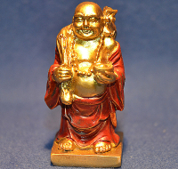 Happy Buddha stehend (Figur 2) Höhe: 6 cm