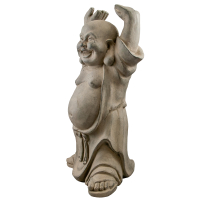 Happy Buddha stehend Höhe: 44 cm