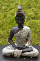 Thai Buddha im Lotussitz Höhe: 29 cm