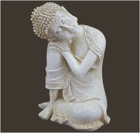 Ruhender Buddha Höhe: 20 cm